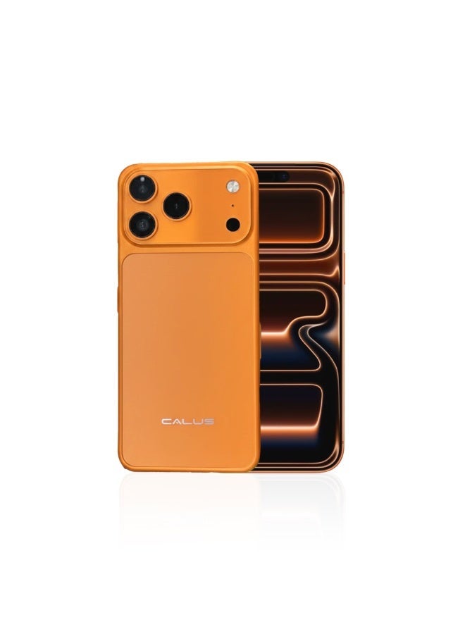 Calus IP17 Pro Max – 48MP Camera – 128GB Storage – 8GB RAM – Orange - Image 2